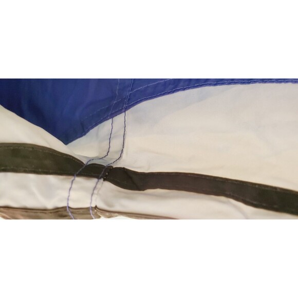 Adidas Blue Women's Windbreaker Size M 1990s Design Trefoil Style Logo - Picture 4 of 6